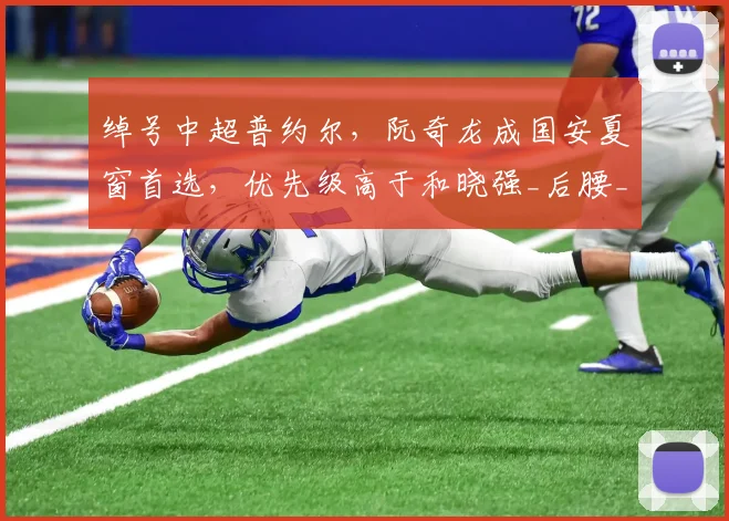 绰号中超普约尔，阮奇龙成国安夏窗首选，优先级高于和晓强_后腰_中卫_位置_1